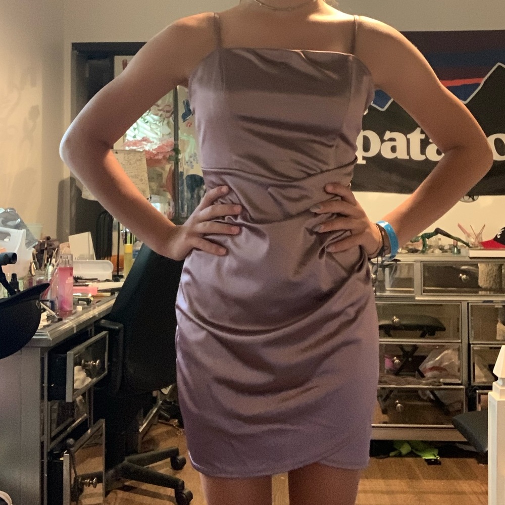 Emerald sundae slip dress